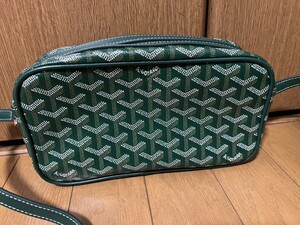 ゴヤール　ショルダーバッグ　グリーン　GOYARD　未使用