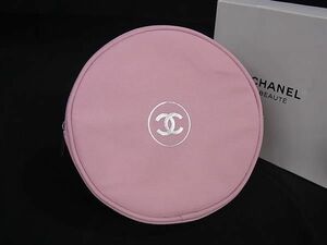 ■新品■未使用■ CHANEL シャネル ココマーク キャンバス メイクポーチ マルチケース 小物入れ レディース ピンク系 FA4151