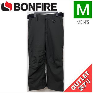 【OUTLET】 ジュニア[Mサイズ]BONFIRE TACTICAL PNT カラー:BLACK Mサイズ 子供用 スノーボード スキー パンツ PANT アウトレット