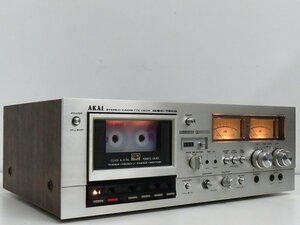 ■□AKAI GXC-750D カセットデッキ アカイ 赤井□■027611013J□■