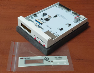 [未使用品] SD HxC Floppy Emulator rev F ホワイトケース PC-88 PC-98 X1 X68 FM77 他