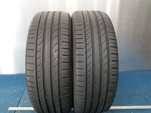 ★8-8.5分山★22年製★ コンチネンタルConti Sport Contact5 195/45R17　2本セット　E941