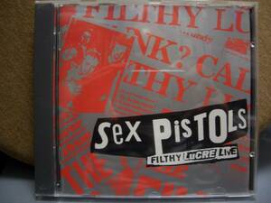 CD　洋楽　セックスピストルズ　ライブ　FILTHY LuCRE LIVE　ＧＯＤ SAVE THE QUEEN HOLDAY IN THE SUN EMIほか