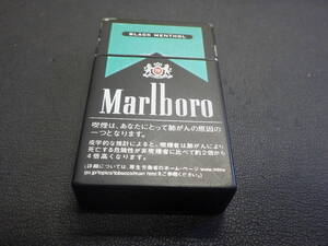 Marboro BLACK MENTHOL 金属製 ターボライター ガスライター 未使用品 平成レトロ？ マルボロ ブラックメンソール