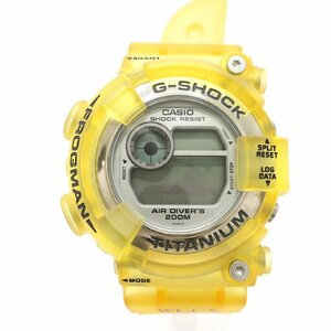 1円スタート CASIO カシオ G-SHOCK Gショック DW-8201WC FROGMAN フロッグマン W.C.C.S. クォーツ スケルトン デジタル チタン 動作未確認