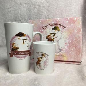 未使用　 スノーマン マグ＆フリーカップセット The Snowman 食器　コップ　マグカップ 　1スタ　　1円スタート