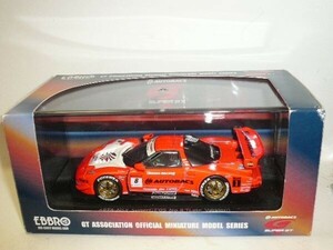 ☆1/43 EBBRO SUPER GT2005 ARTA NSX LATE VERSION No.8 オレンジ