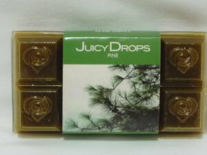 訳あり 入手不可品 参考上代420円 8ブロック パイン JUICY DROPS アロマキャンドル キャンドルメイツ アロマポット アロマ香炉