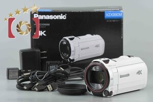 １円出品 Panasonic パナソニック HC-VX990M ホワイト デジタルハイビジョンビデオカメラ 元箱付き【オークション開催中】