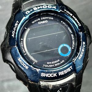 CASIO カシオ G-SHOCK ジーショック The G DIGITAL BLACK FORCE GW-700BDJ-2 腕時計 電波ソーラー デジタル 多機能 ブルー ブラック メンズ