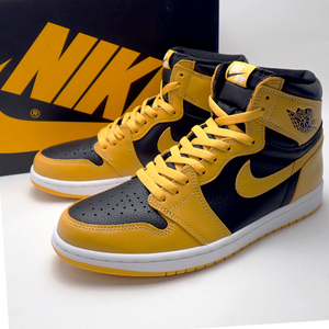 NIKE エアジョーダン1 レトロ HIGH OG 27cm 未使用 555088-701 イエロー US9 2021年 AIR JORDAN1 RETRO ナイキ スニーカー 質屋 神戸つじの