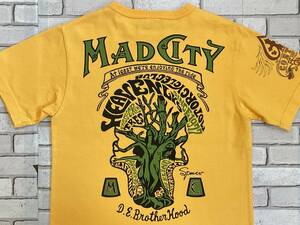 【売り切り】ＵＳＥＤ　ＭＷＳ　半袖Ｔシャツ　サイズＳ　MAD CITY　日本製