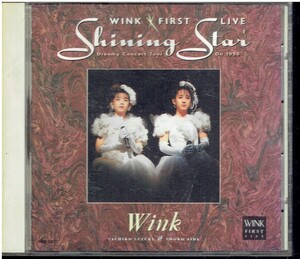 CD★Wink★Wink First Live Shining Star