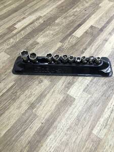 【中古品】Snap-on(スナップオン ) 1/4" ユニバーサルソケットセット 111TMUSMA　/　ITER3KY5AJD8