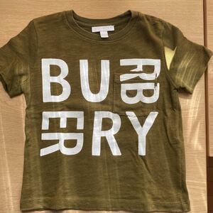 バーバリーBurberry☆半袖Tシャツ 4y110