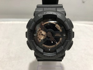 カシオ CASIO G-SHOCK クオーツ ブラック GA-110RG-1A