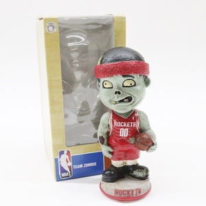  NBA ヒューストン ロケッツ ゾンビ ボブルヘッド フィギュア TEAM ZOMBIE Houston Rockets 首振り人形 