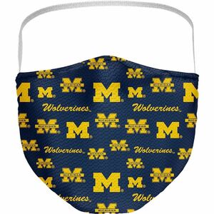 ミシガン大学 Michigan Wolverines アメフト マスク フェイスカバー