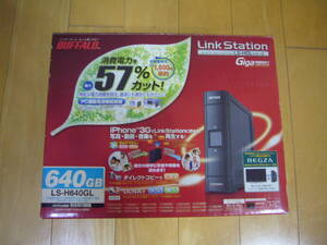 【希少・ほぼ新品の中古】BUFFALO Link Station LS-H640GL 動作確認済み