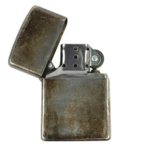 ■1円～■美品■スターリング■　ZIPPO ジッポ ライター タバコ 煙草 シルバー SV 925 1スタ 箱【227295】□