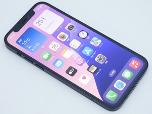 SIMロック解除済み au Apple iPhone 12 128GB ブラック MGHU3J/A A2402 バッテリー：79％ ジャンク品[B176T270]