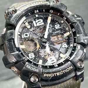 CASIO カシオ G-SHOCK ジーショック MUDMASTER マッドマスター GSG-100-3AJF 腕時計 ソーラー メンズ ブラック アナログ デジタル