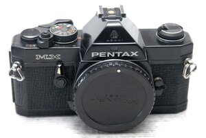 （綺麗）PENTAX ペンタックス 人気の高級一眼レフカメラ MX（黒）ボディ 希少な作動品（腐食無し）