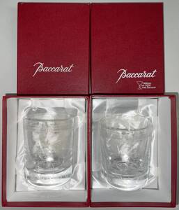 ☆新品♪Baccarat バカラ Lafayette ラファイエット オールドファッション ロックグラスペア 2客 箱入