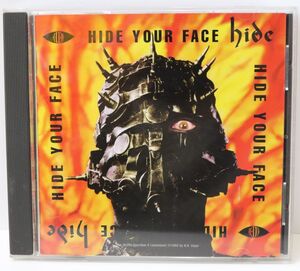 【同梱可】帯付 ハイド・ユア・フェイス　hide ＣＤ アルバム ☆⑬