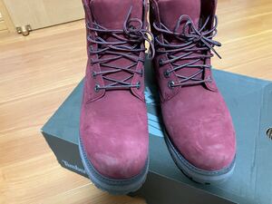 Timberland Richmond Ridge BOOTS Dark Red Nubuck 26cm