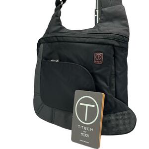 【極美品】TUMI トゥミ　ショルダーバッグ　ブラック　T-TECH