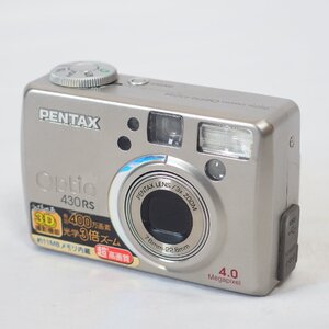 PENTAX◆ペンタックス コンパクトデジタルカメラ Optio 430RS・現状渡し品◆USED