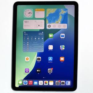 Apple iPad Air (第5世代) ブルー 64GB 3M9E3J/A Wi-Fiモデル iOS18.2 バッテリー最大容量93％ アクティベーションロック解除済