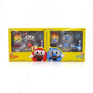 ★未開封★ねんどろいど CUPHEAD 2024 カップヘッド 2025 マグマン フィギュア 計2点セット(グッドスマイルカンパニー)★【TY713】