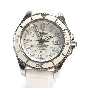 【ITZ9GW6PIRVS】BREITLING ブライトリング スーパーオーシャン II 42 A17365D2 A17365 ダイバーズウォッチ 白 自動巻き 腕時計　