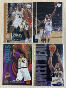 NBA Trading Card Joe Smith 4枚セット Upper Deck 96-98 90年代 ジョースミス Warriors 画像転載禁止