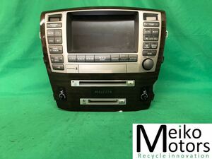 MK252 中古 クラウン マジェスタ UZS186 平成18年10月 後期 純正 DENSO マルチモニター CDチェンジャー 86430-30231 2006年 動作保証