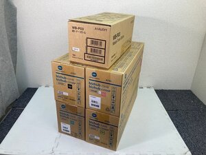 2704-O★未使用4色セット★KONICA MINOLTA コニカミノルタ 純正イメージングカートリッジ★IUP23K/C/M/Y★廃トナーボトル付き★