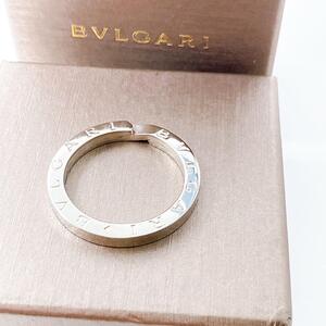 洗浄済＊ブルガリ BVLGARI 925 キーリング シルバー OT111 メンズ レディース アクセサリー バッグ用