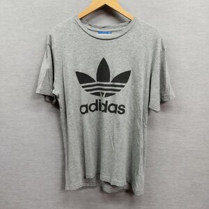 Z1225 adidas Originals アディダス オリジナルス 半袖 Tシャツ 1XO グレー トレフォイル ビッグ ロゴ プリント ストリート スポーツ