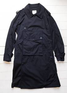 Snow Peak スノーピーク VENTILE COTTON OVER COAT ベンタイル オーバーコート 黒 M/S 日本製 JK-19SU101