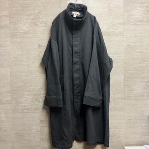 Graphpaper グラフペーパー 21AW Hard Twill Stand Collar Coat スタンドカラーコー グレー size2 GM213-10086【中目黒R10】