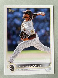 Topps MLB 2022 UPDATE SERIES #US18 DINELSON LAMET ディネルソン・ラメット