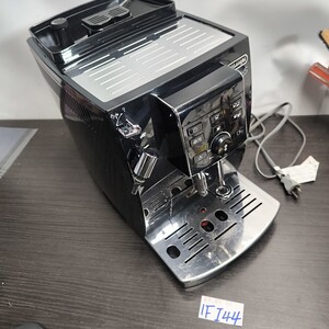 「1FI44」動作未確認　デロンギ ECAM23120BN 全自動エスプレッソマシン DeLonghi マグニフィカS コーヒーメーカー　写真2番蓋欠品(250122)