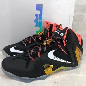 NIKE LEBRON 11 ELITE ナイキ レブロン 11 ゴールドコレクション 箱有 SIZE: 29cm スニーカー 642846-002 MU632023062201