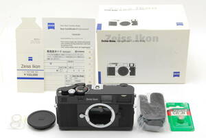 [S品]ZEISS IKON ZM ブラック★コレクターズ★付属品多数★元箱★ボディ★4628