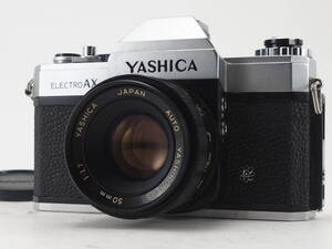 ★訳あり実用品★ ヤシカ YASHICA AX ボディ AUTO YASHINON-DS 50mm F1.7 ★シャッターOK！ #TA6197