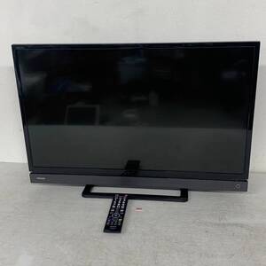 【TOSHIBA】東芝 液晶カラーテレビ 32S20 2016年製 動作確認済 32インチ REGZA レグザ リモコン付 中古 LEDバックライト 地デジ Y0788