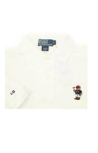 新品 アウトレット 9199 XXLサイズ 半袖 ポロ シャツ polo ralph lauren ポロ ラルフ ローレン ベア 白