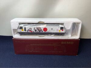 BEMO HOe HOm 1259 139 RhB Ge 4/4 III Nr.649 Werbel ok BCU 鉄道模型 保管品 現状品 HI013103